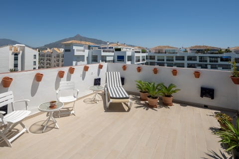 Marbella - Eksklusiv toppleilighet med turistlisens i hjertet av Puerto Banús - Flott takterrasse!! – bilde 9