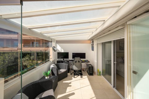 Mijas Costa - Lys og romslig 3-soveroms duplex toppleilighet med havutsikt og solarium i Riviera del Sol – bilde 4