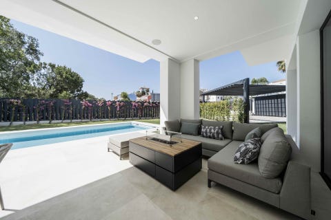 Estepona - Ny luksusvilla i El Campanario - Moderne design, solarium med jacuzzi og førsteklasses beliggenhet – bilde 5