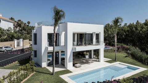 Estepona - Ny luksusvilla i El Campanario - Moderne design, solarium med jacuzzi og førsteklasses beliggenhet – bilde 2