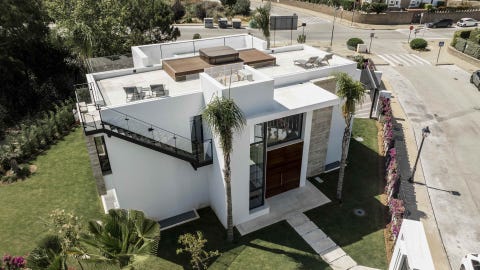 Estepona - Ny luksusvilla i El Campanario - Moderne design, solarium med jacuzzi og førsteklasses beliggenhet – bilde 3