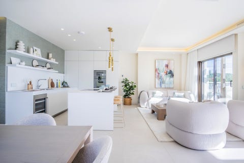 Estepona - Nybygget strandvilla i eksklusivt inngjerdet område - Spektakulær utsikt over Middelhavet – bilde 10