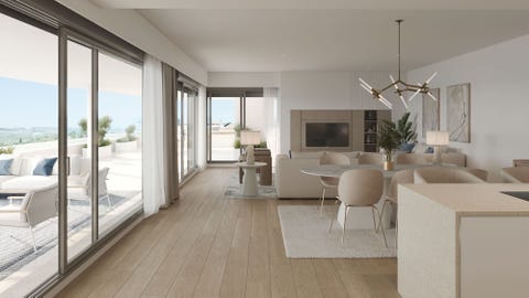 Estepona - Nybygg - Romslig 3-soveroms leilighet på bakkeplan med havutsikt – bilde 3