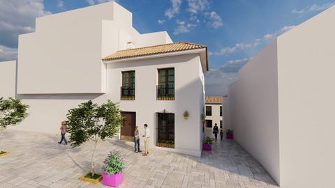 Estepona sentrum - Nybygget hjørnebyhus i hjertet av den sjarmerende gamlebyen - Tot. 260kvm og privat basseng – bilde 10