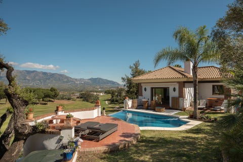 Mijas Costa - Eksklusiv villa på første linje golf i La Cala Golf - Elegant og romslig med en unik beliggenhet – bilde 9