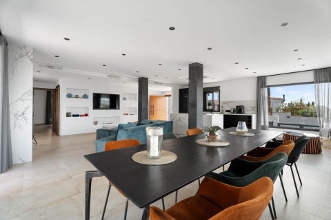 Marbella - Moderne luksusvilla i Elviria - Gangavstand til stranden og panoramautsikt – bilde 9