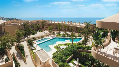 Nybygg - Fuengirola - Eksklusive leiligheter med havutsikt, spa og resort-fasiliteter i El Higuerón, 1-3 soverom – bilde 2