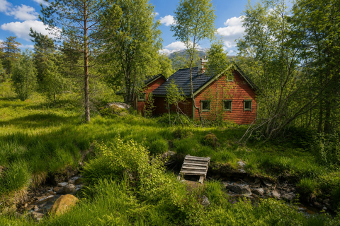 KVAMSKOGEN | Hytte med betydelig rehabiliteringsbehov nær Furedalen alpinsenter