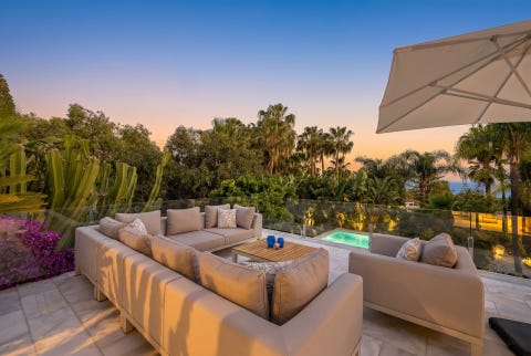 Marbella · Unik norsk-eid villa – 4.119 m² privat oase med havutsikt, oppvarmet-basseng og gjesteleilighet – bilde 6