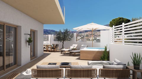 Fuengirola · Nybygg til svært attraktive priser +/- store terrasser, nær strand, tog og sentrum · 1+/-4 soverom – bilde 6