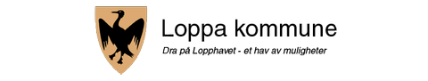 Loppa kommune logo