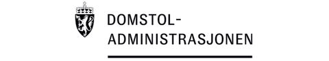 DOMSTOLADMINISTRASJONEN logo