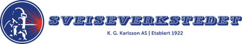 SVEISEVERKSTEDET K. G. KARLSSON AS logo