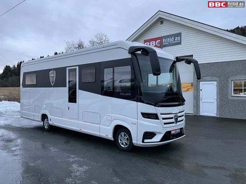 Morelo Palace 90 M – Pent brukt 25 mod. utstyr:Telma, Active air, Bred foraksling, Kraftig batteripk på 1360 amp