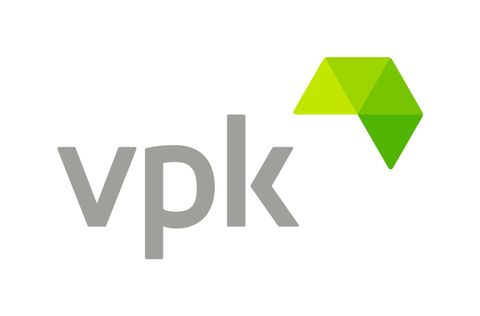 vpk packaging as logo
