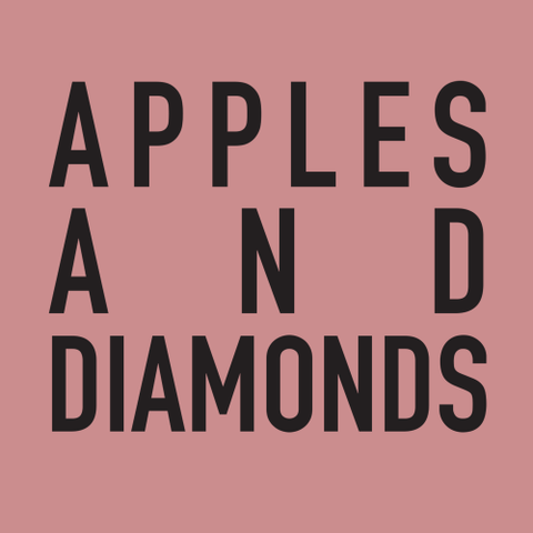 APPLES AND DIAMONDS FRISØR logo