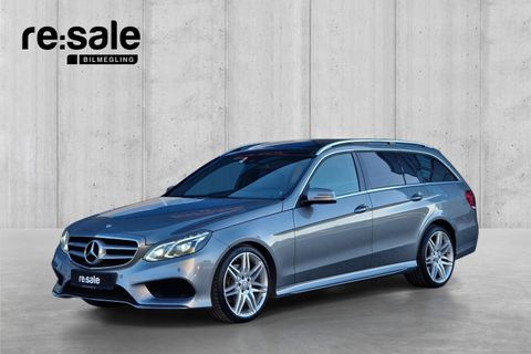 Mercedes-Benz E-Klasse E220 CDI 170hk AMG-pakke Navi Krok Pano Cruise 2013, 214 000 km, kr 209 900,-