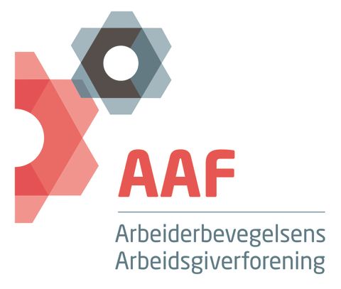 Arbeiderbevegelsens arbeidsgiverforening AAF logo