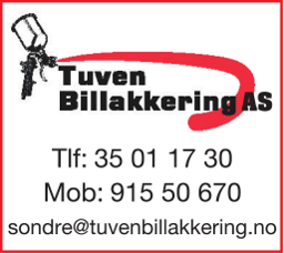 Tuven Billakkering AS-logo