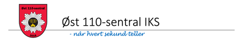 ØST 110-SENTRAL IKS logo