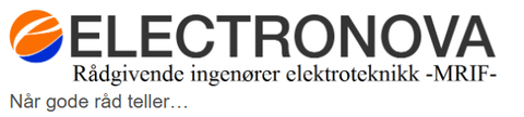 ELECTRONOVA AS logo