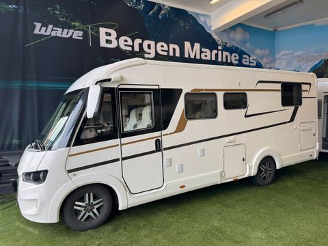 Eura Mobil Integra Line 725 QB Solcelle, alde, stekeovn ++