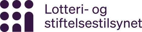 Lotteri- og stiftelsestilsynet logo