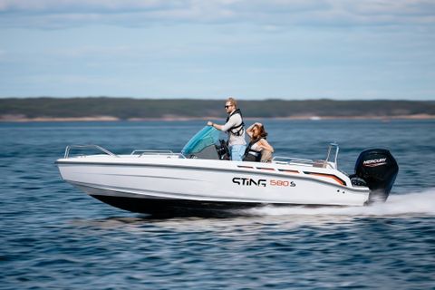 Sting 580 S // 2025 Mercury P 115 Pro XS - Innbytte/Finans