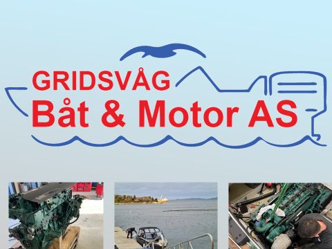 Gridsvåg Båt & Motor AS logo