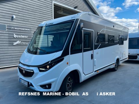 Benimar AM 957, 2 enkle senger, HPC hyd.støtteben, Alde, TV, NX-10 Alarm