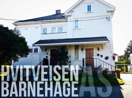 Hvitveisen Barnehage AS-logo