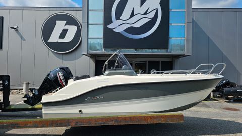 Uttern S45 powered by Mercury F 60 EFI 4-takt påhengsmotor - Velutstyrt modell