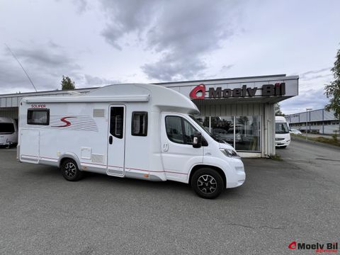 Solifer H737-SOLCELLE-MARKISE-ALDE-RYGGEKAMERA-FUKTFRI-VELDIG