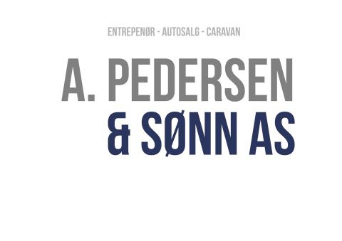 A. Pedersen & Sønn Lastebiltransport AS-logo