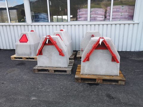 Betonglodd / traktorlodd
