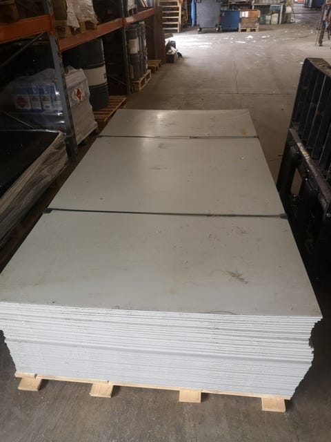 Danrec plastplater /multiplater 1,2x2,4