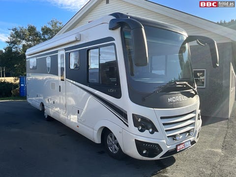 Morelo LOFT 87 MBX / SE KM / Meget pen / Barløsning / Hengerfeste / Hydrauliske støttebein / Innbytte