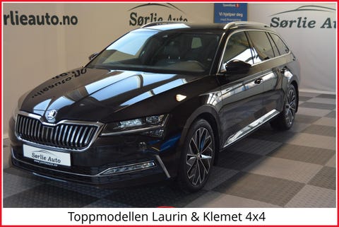 Skoda Superb 200HK TDI Stv. L&K-Masse utstyr-Garanti 2023, 58 000 km, 499 900 kr