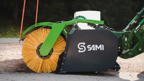 Sami K-1500 Feiebørste m/oppsamler