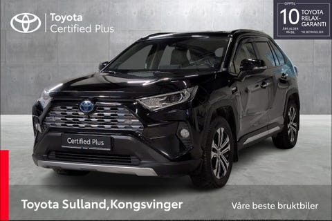 Oppdag den perfekte kombinasjonen av kraft og effektivitet med denne godt vedlikeholdte Toyota RAV4 Hybrid.