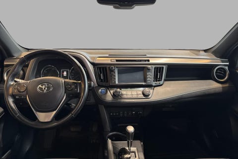 Oversiktlig førermiljø.