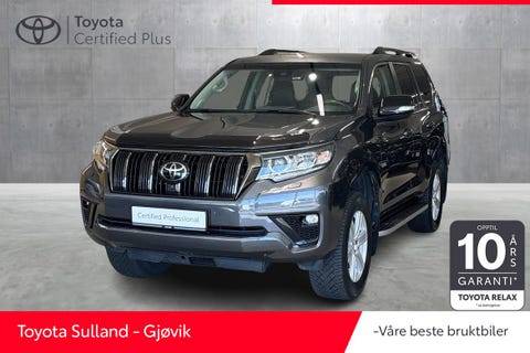 Topputstyrt Toyota Land Cruiser GX 2021 Black Edition med fin km stand.