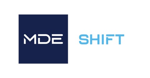 MDE Shift logo