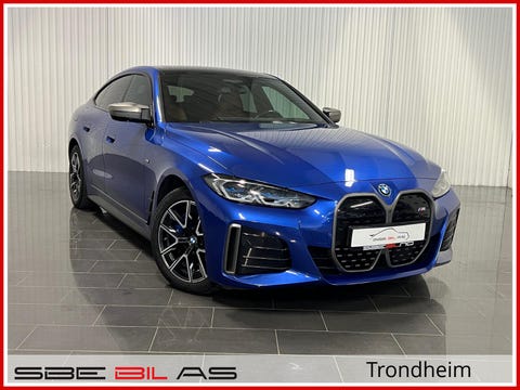 BMW i4 M50 Supercharged 571Hk 360/Laserlys/Krok/HUD/Soltak/Garanti 2022, 42 900 km, kr 489 900,-