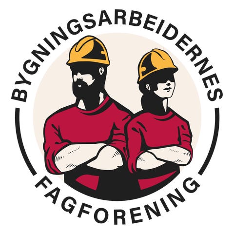 Bygningsarbeidernes fagforening avd 600 logo