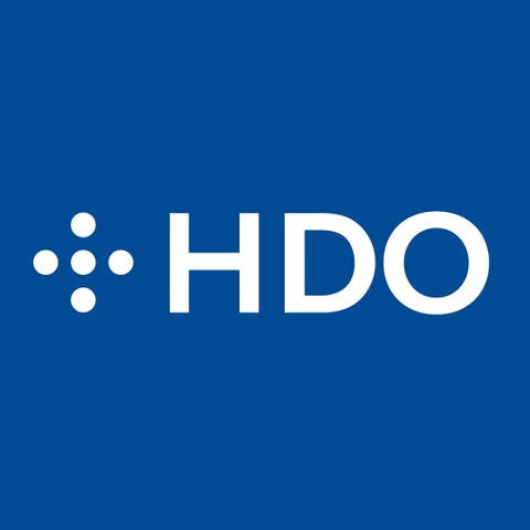 Helsetjenestens driftsorganisasjon for nødnett HF logo