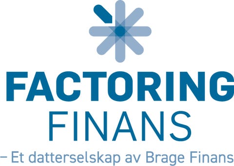 Factoring Finans, et datterselskap av Brage Finans-logo