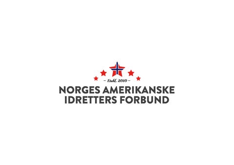 Norges Amerikanske Idretters Forbund logo