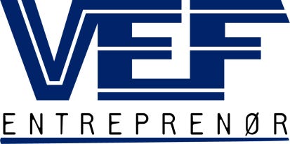 VEF Entreprenør as-logo