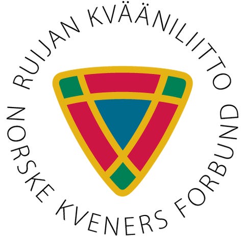 Norske kveners forbund – Ruijan kvääniliitto logo